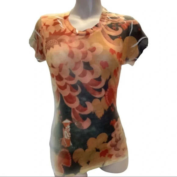 Alchemic Size Small Sublimation Vintage Tee. Made in USA New With Tags - Picture 1 of 3